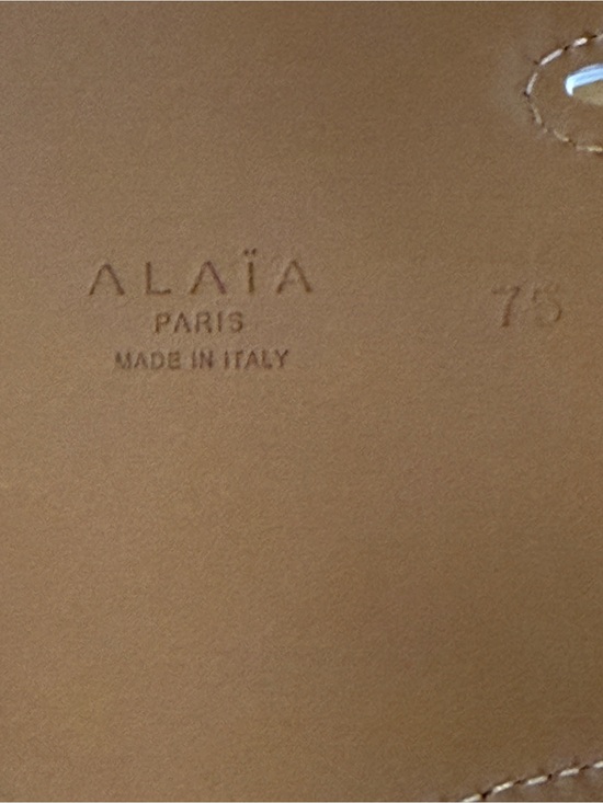 Alaia 3 buckle wide belt main image 5
